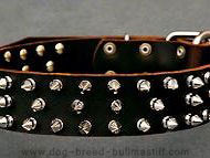 Best designer Leather Spiked Dog Collar for large breeds Best designer Leather Spiked Dog Collar for large breeds