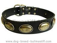 Retro Rulz - Gorgeous Vintage Dog Leather Collar - C103 Retro Rulz - Gorgeous Vintage Dog Leather Collar - C103