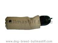 Puppy sleeve made of jute
