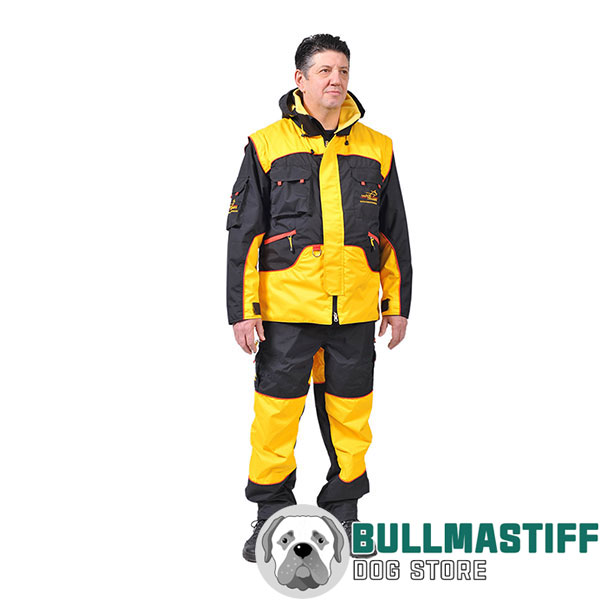 Pro Dog Training Suit of Waterproof Membrane Material
