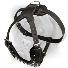 Dog harness 4 ways adjustable