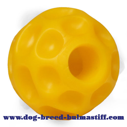 Small Safe Tetraflex Treat Dispensing Bullmastiff Ball [TT21#1014